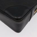 LOUIS VUITTON Epi Porte Documents Voyage Business Bag Black M40321 Auth 175801A-8