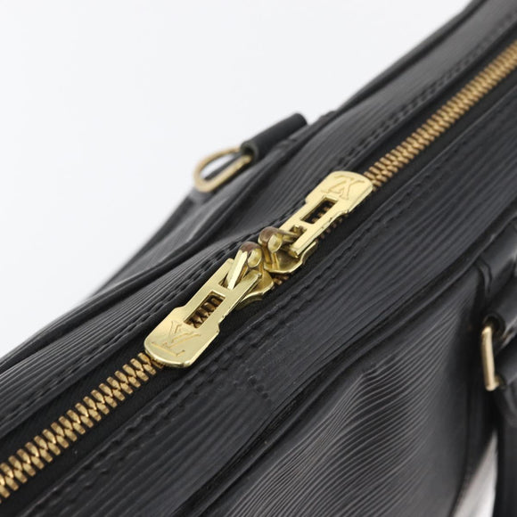 LOUIS VUITTON Epi Porte Documents Voyage Business Bag Black M40321 Auth 175801A