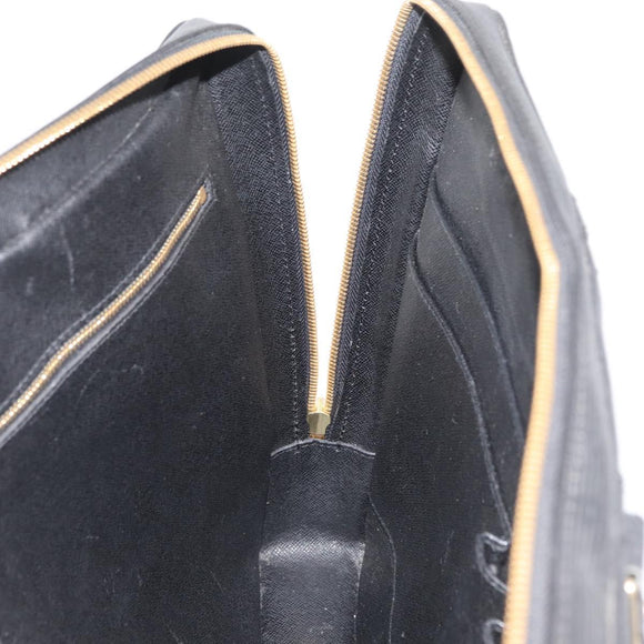LOUIS VUITTON Epi Porte Documents Voyage Business Bag Black M40321 Auth 175801A