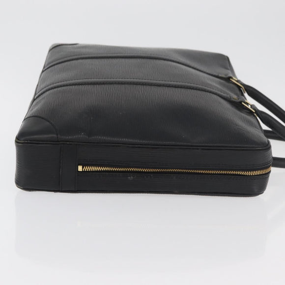 LOUIS VUITTON Epi Porte Documents Voyage Business Bag Black M40321 Auth 175801A