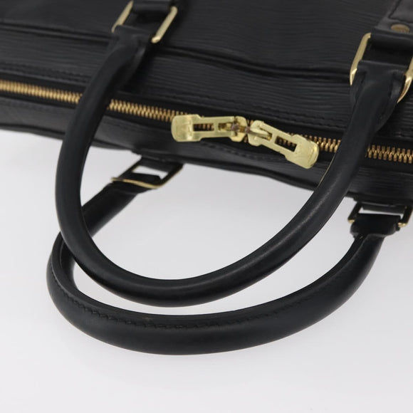 LOUIS VUITTON Epi Porte Documents Voyage Business Bag Black M40321 Auth 175801A
