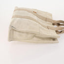 HERMES Fourre Tout MM Hand Bag Canvas 3 Set Gray Black beige Auth 175804-13