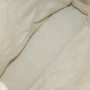 HERMES Fourre Tout MM Hand Bag Canvas 3 Set Gray Black beige Auth 175804-17