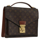 LOUIS VUITTON Monogram Monceau 28 Hand Bag M51185 LV Auth 175824-1