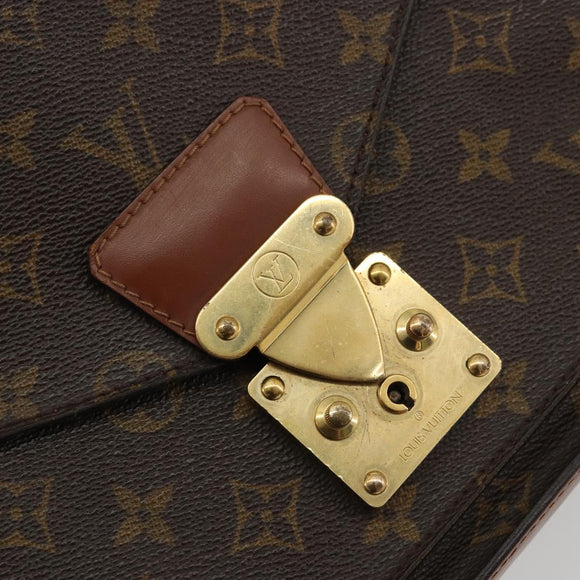 LOUIS VUITTON Monogram Monceau 28 Hand Bag M51185 LV Auth 175824