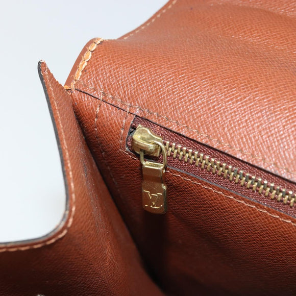 LOUIS VUITTON Monogram Monceau 28 Hand Bag M51185 LV Auth 175824