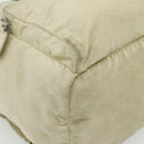 PRADA Backpack Nylon Ivory Silver Auth 175828-16