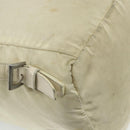 PRADA Backpack Nylon Ivory Silver Auth 175828-18