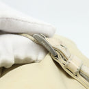 PRADA Backpack Nylon Ivory Silver Auth 175828-8