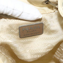 PRADA Backpack Nylon Ivory Silver Auth 175828-20