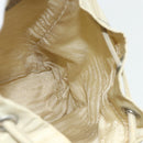 PRADA Backpack Nylon Ivory Silver Auth 175828-21