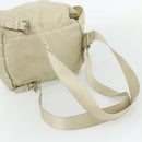 PRADA Backpack Nylon Ivory Silver Auth 175828-7