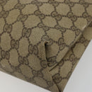 GUCCI GG Supreme Web Sherry Line Tote Bag PVC Beige 002 23 4487 Auth 175837-9