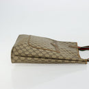 GUCCI GG Supreme Web Sherry Line Tote Bag PVC Beige 002 23 4487 Auth 175837-3