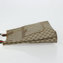 GUCCI GG Supreme Web Sherry Line Tote Bag PVC Beige 002 23 4487 Auth 175837-4