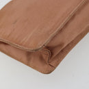 PRADA Accessory Pouch Nylon Pink Gold Auth 175840-16