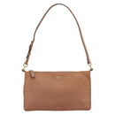PRADA Accessory Pouch Nylon Pink Gold Auth 175840-13