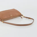 PRADA Accessory Pouch Nylon Pink Gold Auth 175840-7