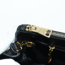 PRADA Galleria Hand Bag Safiano leather 2way Black Gold Auth 175843SAM-23