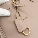 PRADA Galleria Hand Bag Safiano Leather 2way Pink Gold Auth 175845A-9