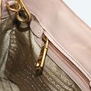 PRADA Galleria Hand Bag Safiano Leather 2way Pink Gold Auth 175845A-24