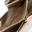 PRADA Galleria Hand Bag Safiano Leather 2way Pink Gold Auth 175845A-27