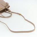 PRADA Galleria Hand Bag Safiano Leather 2way Pink Gold Auth 175845A-8