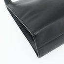 GUCCI Shoulder Bag Leather Black Silver 001 3043 Auth 175847-17