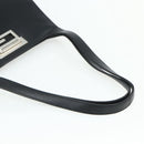 GUCCI Shoulder Bag Leather Black Silver 001 3043 Auth 175847-7
