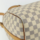 LOUIS VUITTON Damier Azur Speedy Bandouliere 35 Hand Bag N41372 LV Auth 175852-10