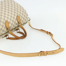 LOUIS VUITTON Damier Azur Speedy Bandouliere 35 Hand Bag N41372 LV Auth 175852-8