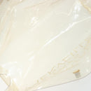 HERMES Vinyl Kelly Hand Bag Vinyl Clear Auth 175855-12