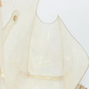 HERMES Vinyl Kelly Hand Bag Vinyl Clear Auth 175855-19