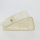 HERMES Vinyl Kelly Hand Bag Vinyl Clear Auth 175855-4