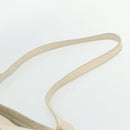 Miu Miu Hand Bag Leather 2way Ivory Gold Auth 175857-10