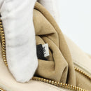 Miu Miu Hand Bag Leather 2way Ivory Gold Auth 175857-23