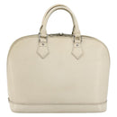LOUIS VUITTON Epi Alma Hand Bag White Yvoire M4030J LV Auth 175869-13