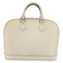 LOUIS VUITTON Epi Alma Hand Bag White Yvoire M4030J LV Auth 175869-2