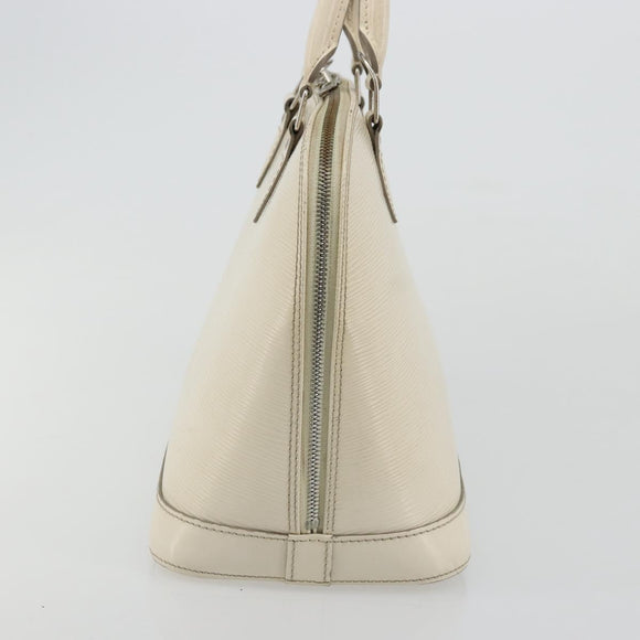 LOUIS VUITTON Epi Alma Hand Bag White Yvoire M4030J LV Auth 175869