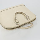 LOUIS VUITTON Epi Alma Hand Bag White Yvoire M4030J LV Auth 175869-6