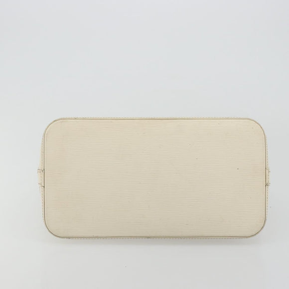 LOUIS VUITTON Epi Alma Hand Bag White Yvoire M4030J LV Auth 175869