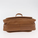 Chloe Paraty Hand Bag Leather 2way Brown Gold Auth 175870A-11