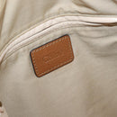 Chloe Paraty Hand Bag Leather 2way Brown Gold Auth 175870A-17