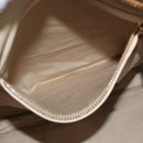 Chloe Paraty Hand Bag Leather 2way Brown Gold Auth 175870A-22