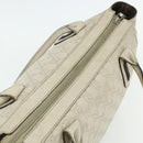 GUCCI GG Canvas Guccissima WebSherry Line Bag Leather Ivory 293599 Auth 175873-6