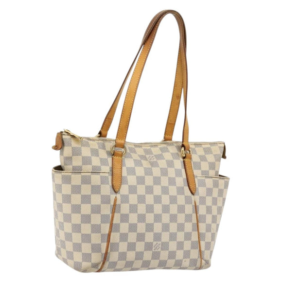 LOUIS VUITTON Damier Azur Totally PM Tote Bag N41280 LV Auth 175875