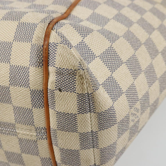 LOUIS VUITTON Damier Azur Totally PM Tote Bag N41280 LV Auth 175875