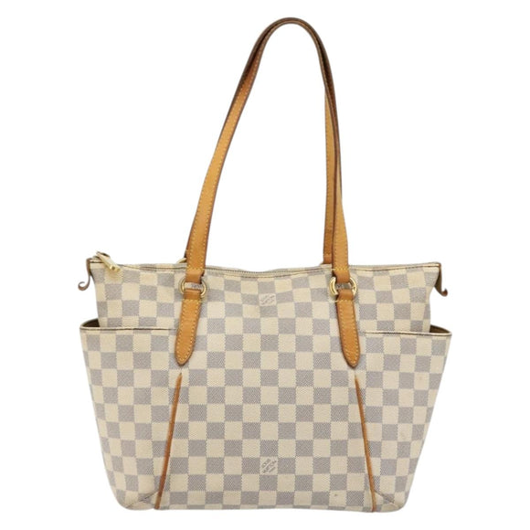 LOUIS VUITTON Damier Azur Totally PM Tote Bag N41280 LV Auth 175875