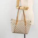 LOUIS VUITTON Damier Azur Totally PM Tote Bag N41280 LV Auth 175875-23