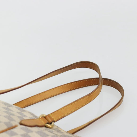 LOUIS VUITTON Damier Azur Totally PM Tote Bag N41280 LV Auth 175875